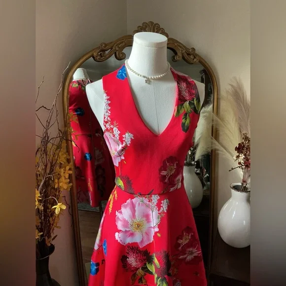 ted baker mint green skater dress Ted Baker